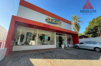 Salão para alugar, 704 m² por r$ 22.000/mês - praia azul - americana/sp