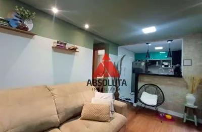 Apartamento com 2 dormitórios para alugar, 43 m² por r$ 1.734,51/mês - jardim terramérica i - americana/sp