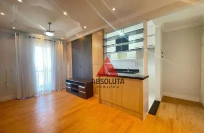 Apartamento com 3 dormitórios para alugar, 70 m² por r$ 2.100/mês - são vito - americana/sp