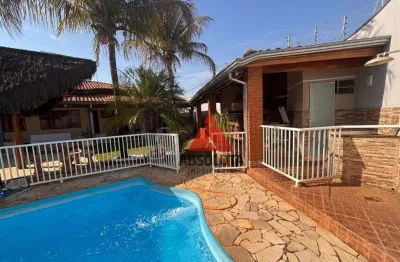 Casa com 4 dormitórios, 258 m² - venda por r$ 1.100.000,00 ou aluguel por r$ 5.500,00/mês - residencial parque rochele ii - santa bárbara d'oeste/sp