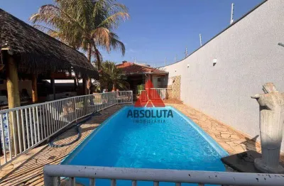 Casa com 4 dormitórios, 258 m² - venda por R$ 1.100.000,00 ou aluguel por R$ 5.500,00/mês - Residencial Parque Rochele II - Santa Bárbara D'Oeste/SP