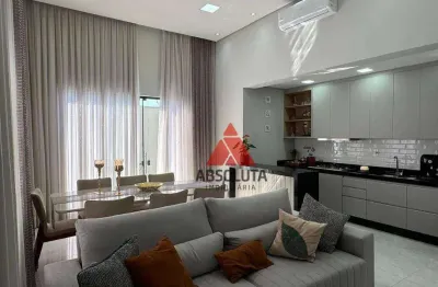 Casa moderna para locação, com planejados por r$8.500/mês pronta para morar em americana - sp