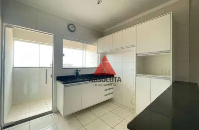 Apartamento com 2 dormitórios para alugar, 85 m² por r$ 1.350/mês - jardim são roque - americana/sp