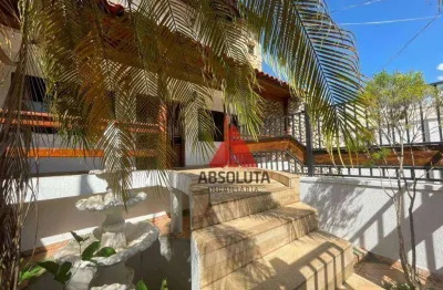 Casa com 3 dormitórios para alugar, 416 m² por r$ 5.000/mês - vila nossa senhora de fátima - americana/sp