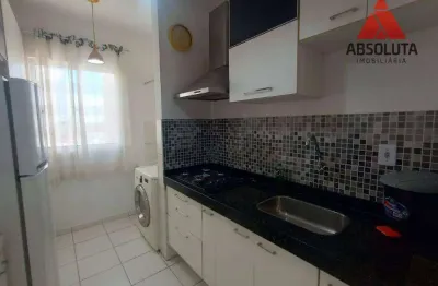 Apartamento Mobiliado com 3 Quartos para alugar, 65 m² por R$ 1.750/mês - Parque Universitário - Americana/SP