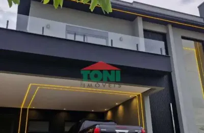 Casa em condomínio fechado com 4 quartos à venda no residencial central parque, salto  por r$ 1.700.000