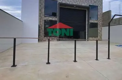 Galpão comercial de alto padrão para venda e locação em salto-sp, bairro sontag: 4 banheiros, 300,00 m² de área