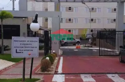 Apartamento pronto para morar no condomínio parque solar dos pássaros em salto-sp: 2 quartos, sala, banheiro, vaga de garagem - 41,47m².