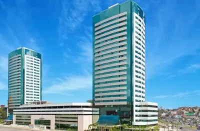 Sala comercial exclusiva para locação no caminho das árvores