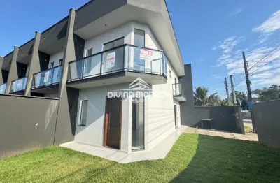 Geminado de esquina com 2 suítes no bairro aventureiro, em joinville/sc.