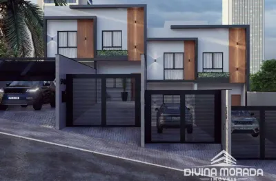 Geminado para venda em joinville, bom retiro, 2 dormitórios, 2 suítes, 3 banheiros, 2 vagas