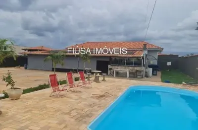 Chácara / sítio com 2 quartos à venda na rua h, 689, zona rural, cajuru, 300 m2 por r$ 566.500