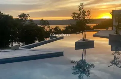 Casa em condomínio fechado com 3 quartos à venda na rua 1, zona rural, rifaina por r$ 850.000