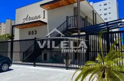Flats mobiliado condomínio aruan i próximo a praia-caraguatatuba-sp
