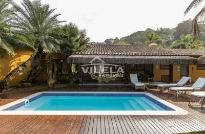Casa em condomínio fechado com 5 quartos à venda na Praia da Caçandoca, Ubatuba 