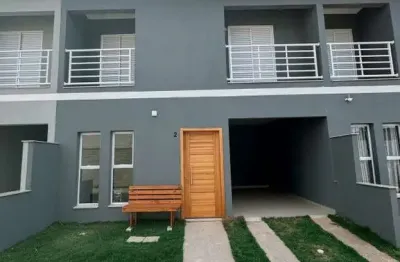 Sobrado novo com 3 quartos sendo 1 suíte em condomínio pequeno bairro do poste em jundiaí