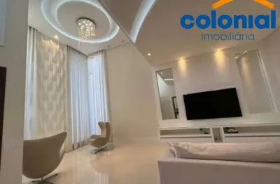 Casa nova térrea requintada com 3 suítes no reserva da serra