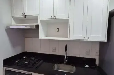 Apartamento mobiliado para locação com 1 quarto no condomínio jasmim, parque cidade jardim ii.