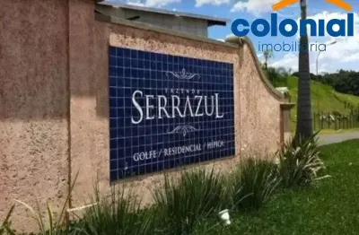 Terreno em condomínio fechado à venda na Serra Azul, Itupeva 