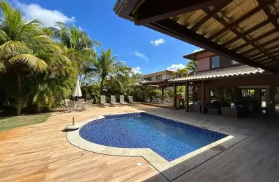 Casa em condomínio fechado com 4 quartos à venda na sapeca do forte, s/n, praia do forte, mata de são joão, 600 m2 por r$ 3.900.000