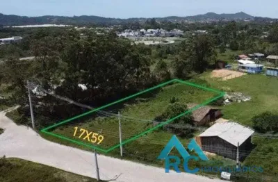 Terreno à venda na estrada geral da limpa, zona rural, garopaba por r$ 550.000