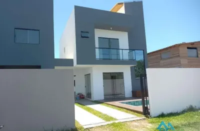 Casa com 3 quartos à venda na rua irineu gonçalves, 1, ibiraquera, imbituba por r$ 783.000
