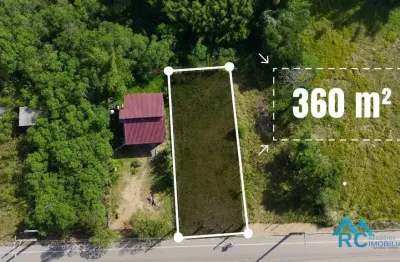 Terreno à venda na campos da limpa, zona rural, garopaba por r$ 255.000