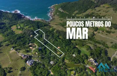 Terreno à venda na rua do morro, praia da ferrugem, garopaba por r$ 1.600.000