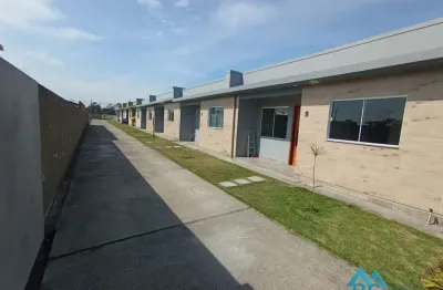Casa em condomínio fechado com 2 quartos à venda na nelson vitorino machado, 1, boa vista, imbituba por r$ 250.000