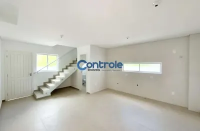 Casa com 2 quartos à venda na rua franklin cascaes, 121, nova palhoça, palhoça por r$ 597.266