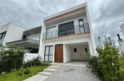 Casa em condomínio fechado com 3 quartos à venda na avenida wilson castelo branco, 376, deltaville, biguaçu por r$ 980.000