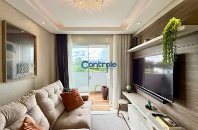 Apartamento com 2 quartos à venda na roberto paragó, 27, nova palhoça, palhoça por r$ 382.000