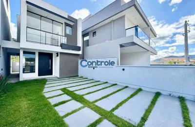 Casa com 3 quartos à venda na lídia hames huller, 12, forquilhas, são josé por r$ 590.000