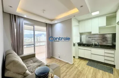 Apartamento com 2 quartos à venda na rua najla carone guedert, 181, pagani, palhoça por r$ 595.000