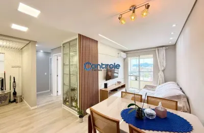 Apartamento com 2 quartos à venda na rua josé frederico goedert, 452, ponte do imaruim, palhoça por r$ 440.000