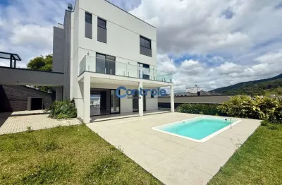 Casa com 4 quartos à venda na rua dos sabiás, 387, pedra branca, palhoça por r$ 2.190.000