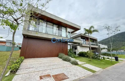 Casa em condomínio fechado com 3 quartos à venda na rua lagoinha, 65, pedra branca, palhoça por r$ 4.600.000