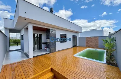 Casa com 3 quartos à venda na Michelangelo, 1, Nova Palhoça, Palhoça por R$ 875.000