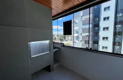 3 quartos com uma suíte sacada e churrasqueira e vaga escriturada