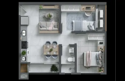 Ótimo apartamento 2 quartos na planta, localização estratégica. muito lazer, conforto e segurança! desconto de r$ 74 mil na tabela da construtora!