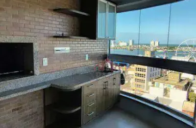 Apartamento com 3 dormitórios à venda, 146 m² por r$ 1.985.000,00 - centro - itajaí/sc