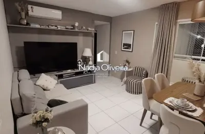 Apartamento mobiliado com 3 quartos com suíte com varanda no primeiro andar em condominio com lazer completo da para venda no brisa sul residence no lorival parente na zona sul de teresina - pi