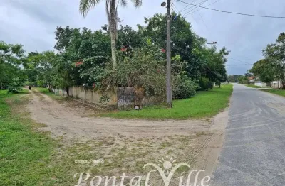 Terreno de esquina no balneário pontal do sul em pontal do paraná/pr