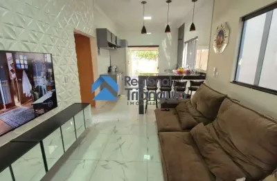 Casa à venda, 2 quartos, 3 vagas, jardim triângulo - uberaba/mg
