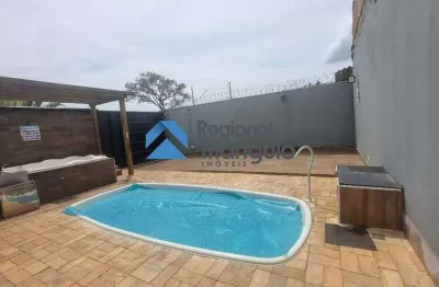 Casa de festa à venda com piscina, churrasqueira e salão coberto – uberaba