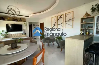 Apartamento para aluguel, 3 quartos, 1 suíte, 1 vaga, santa maria - uberaba/mg