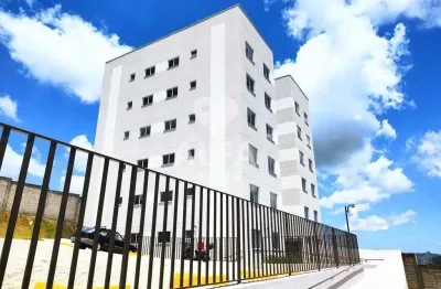 Apartamento à venda, no residencial santa helena,  em barbacena, santa cecília, com 2 quartos, 52m²