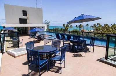 Flat para venda em ipojuca, maracaípe, 1 dormitório, 1 banheiro