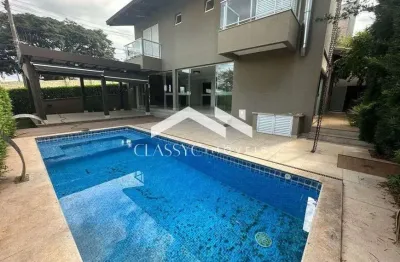 Casa em condomínio fechado com 3 quartos para alugar no nova uberlândia, uberlândia  por r$ 15.000