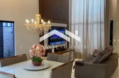 Casa em condomínio fechado com 3 quartos à venda no novo mundo, uberlândia  por r$ 1.785.000